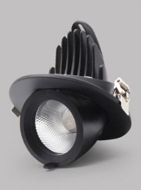 Regulowana wpuszczana obrotowa lampa sufitowa LED Anti Impact 3ft 8W 12W