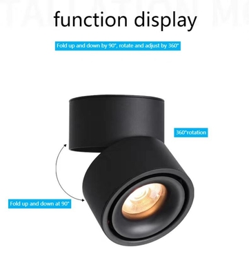 Wysokociśnieniowy reflektor LED z kratką sodową 7 ＷRegulowany sufitem